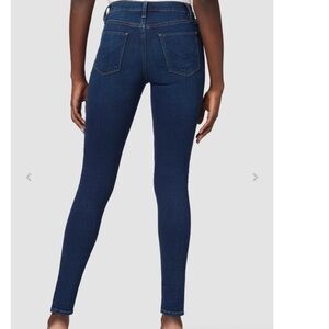 𝅺HUDSON Nico Mid-Rise Super Skinny Jeans size 26 distressed
